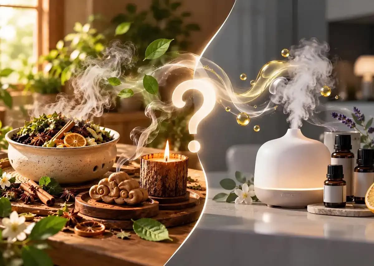 Bộ xông nhà VIZEN có gì khác với tinh dầu thơm? 