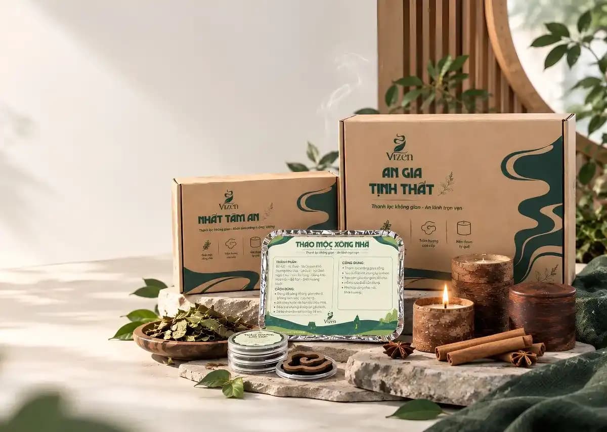 Trải nghiệm bộ xông nhà VIZEN - 3 tầng hương thay đổi không gian ra sao 
