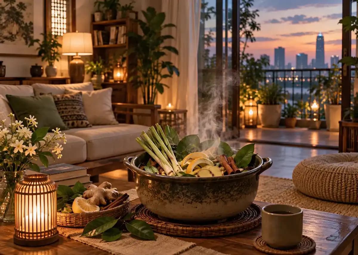 Thảo mộc xông nhà có thể dùng vào những thời điểm nào? 