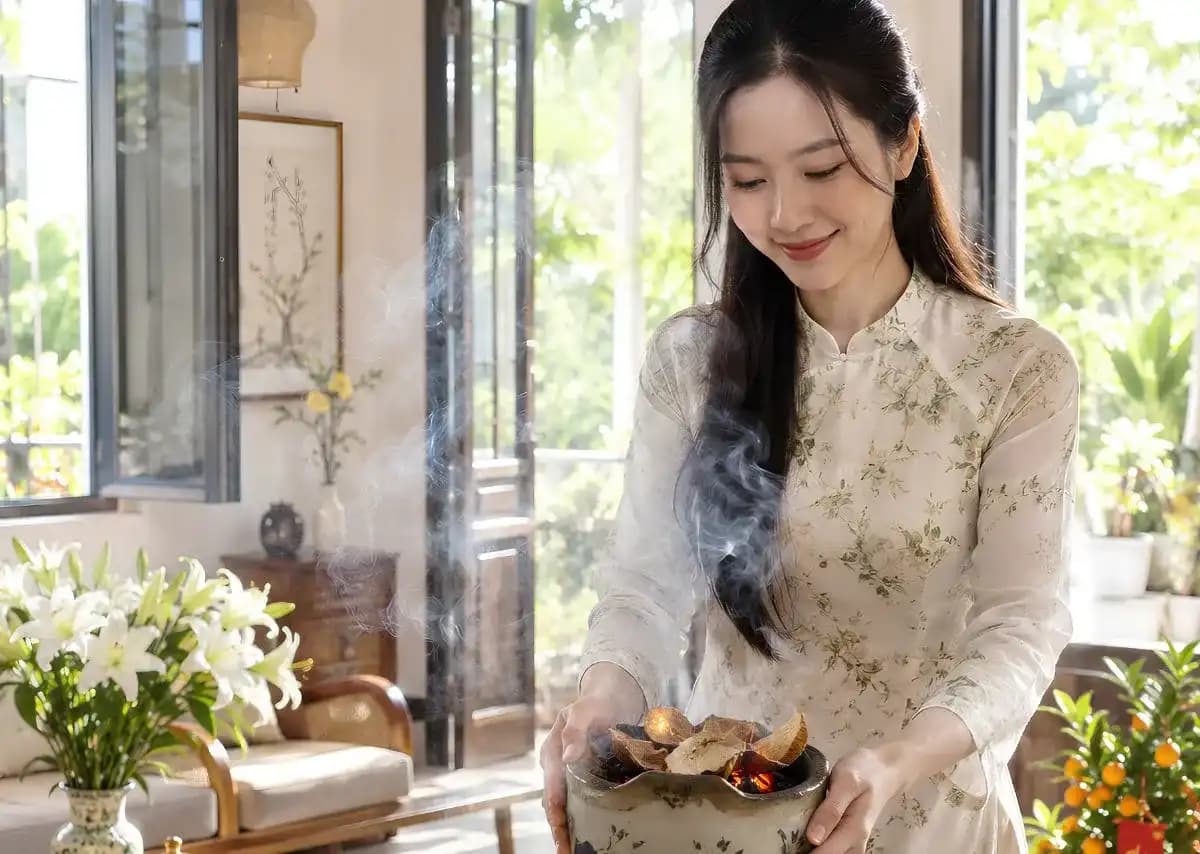 Thảo mộc xông nhà bằng vỏ bưởi - Cách dùng và gợi ý kết hợp 