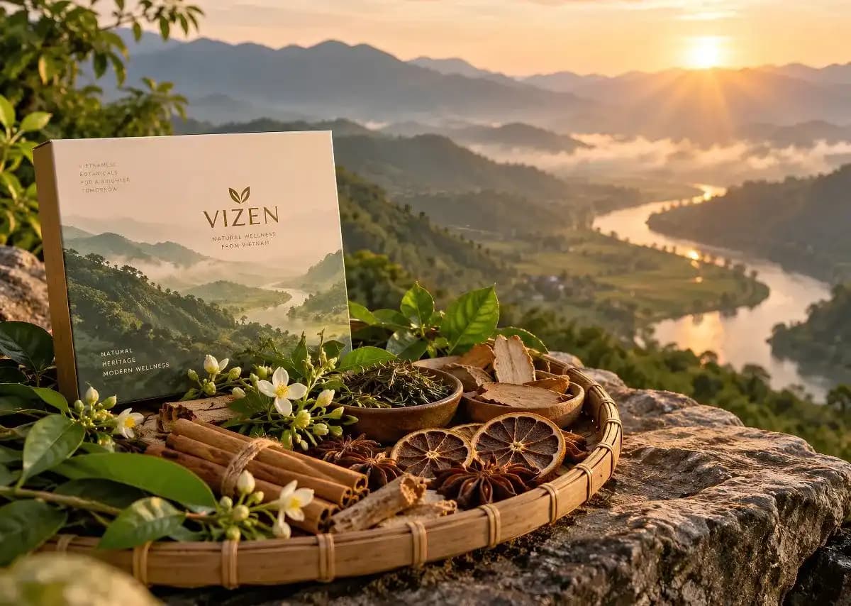Nguồn gốc nguyên liệu VIZEN - Hành trình từ vùng nguyên liệu đến sản phẩm 