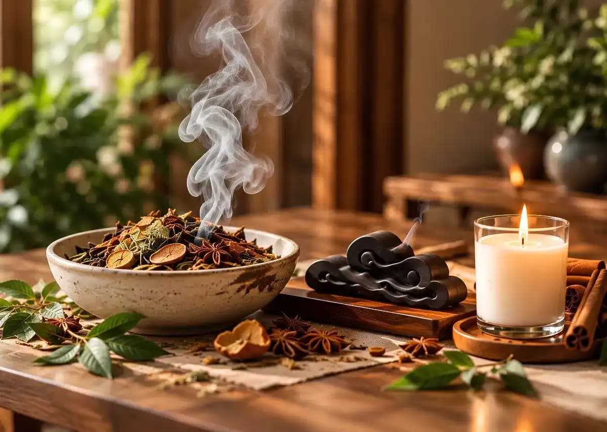 Vì sao VIZEN kết hợp thảo mộc, trầm hương và nến vỏ quế? 