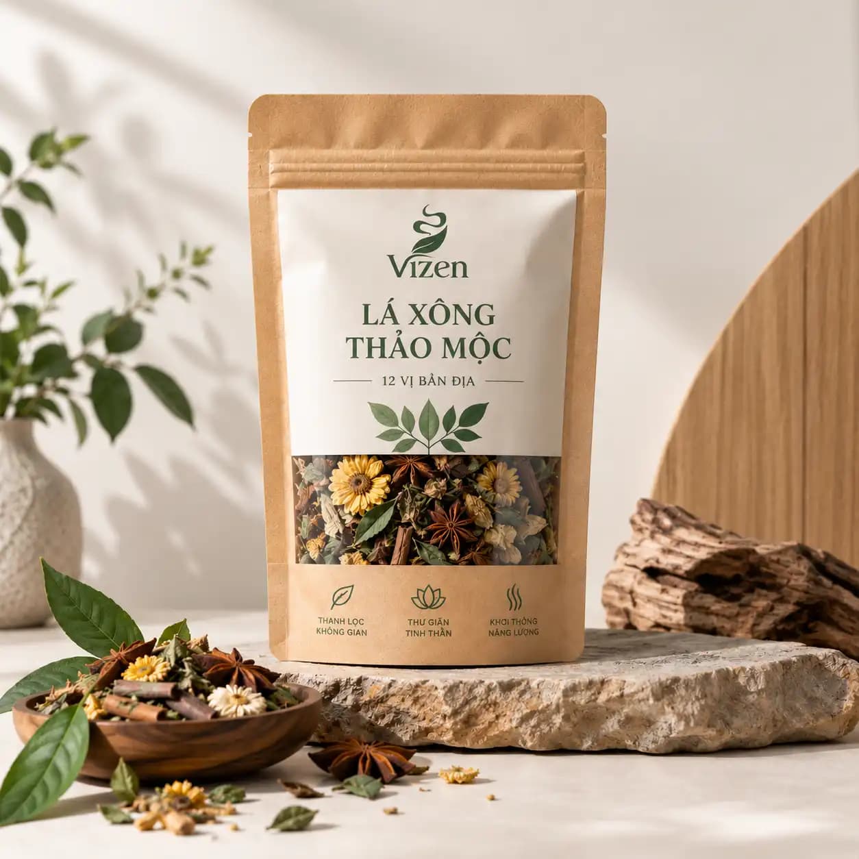 Lá Xông Thảo Mộc
